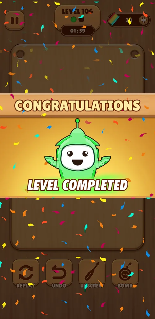 Level completed / celebration
