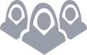 Squad wireframe icon